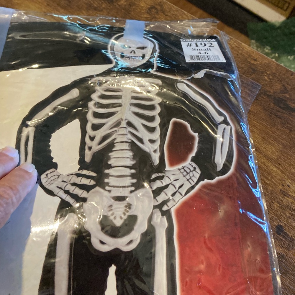 Costume USA Scary bones child costume